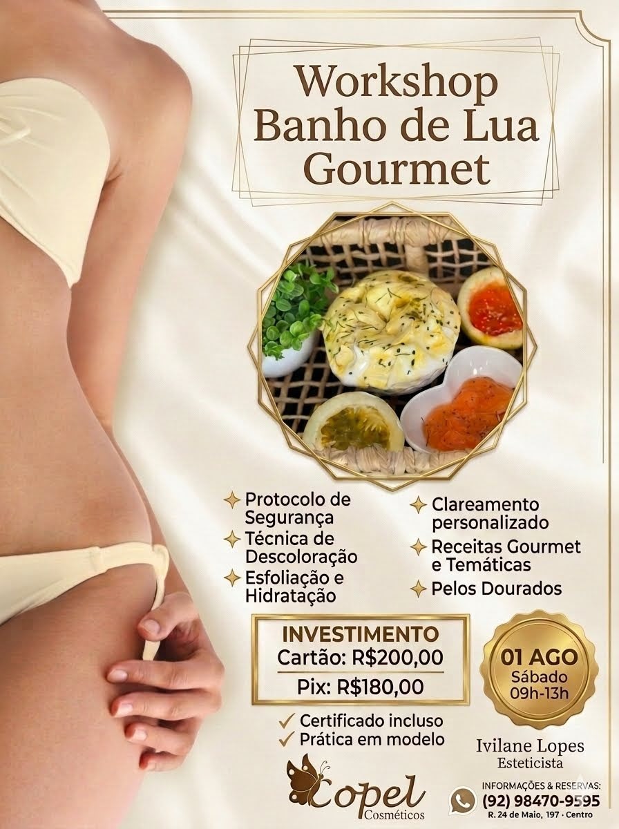 Workshop Banho de Lua Gourmet